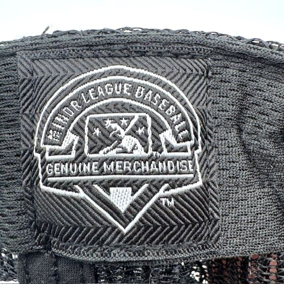 Charlotte Knights Strap-Back Baseball Hat White/Gold/Black Adjustable MiLB Cap - Picture 2 of 8